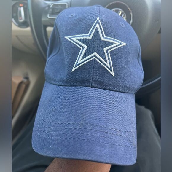 NFL Dallas Cowboy Dad Hat Cap with strap - Picture 1 of 7